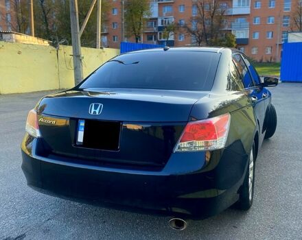 Черный Хонда Аккорд, объемом двигателя 2.4 л и пробегом 215 тыс. км за 6200 $, фото 5 на Automoto.ua