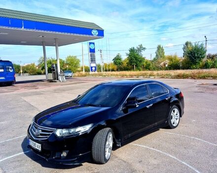 Черный Хонда Аккорд, объемом двигателя 2.4 л и пробегом 270 тыс. км за 11000 $, фото 1 на Automoto.ua