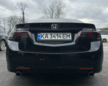 Черный Хонда Аккорд, объемом двигателя 2.4 л и пробегом 272 тыс. км за 9700 $, фото 26 на Automoto.ua