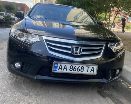 Черный Хонда Аккорд, объемом двигателя 2 л и пробегом 210 тыс. км за 9600 $, фото 1 на Automoto.ua