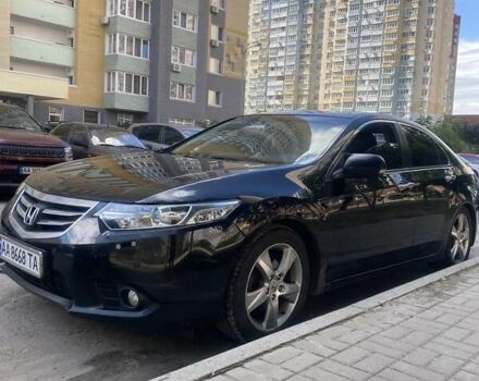Черный Хонда Аккорд, объемом двигателя 2 л и пробегом 210 тыс. км за 9600 $, фото 2 на Automoto.ua