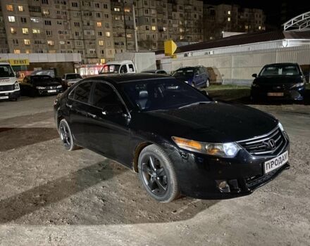 Черный Хонда Аккорд, объемом двигателя 2 л и пробегом 200 тыс. км за 7500 $, фото 1 на Automoto.ua