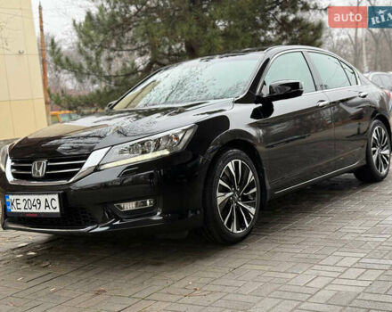 Черный Хонда Аккорд, объемом двигателя 3.5 л и пробегом 85 тыс. км за 16999 $, фото 2 на Automoto.ua