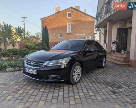 Черный Хонда Аккорд, объемом двигателя 2.4 л и пробегом 185 тыс. км за 12000 $, фото 1 на Automoto.ua