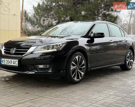 Черный Хонда Аккорд, объемом двигателя 3.5 л и пробегом 85 тыс. км за 16999 $, фото 1 на Automoto.ua