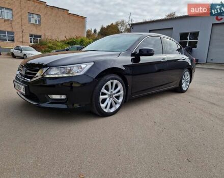 Черный Хонда Аккорд, объемом двигателя 3.47 л и пробегом 225 тыс. км за 9300 $, фото 1 на Automoto.ua