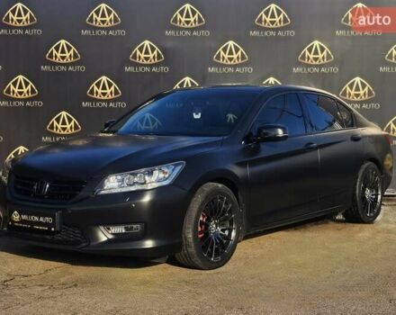 Черный Хонда Аккорд, объемом двигателя 3.5 л и пробегом 199 тыс. км за 14900 $, фото 2 на Automoto.ua