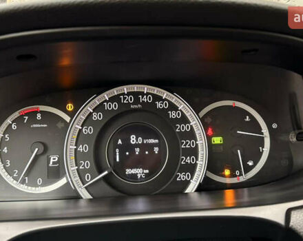 Черный Хонда Аккорд, объемом двигателя 2.4 л и пробегом 204 тыс. км за 14550 $, фото 5 на Automoto.ua