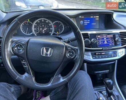 Черный Хонда Аккорд, объемом двигателя 2.4 л и пробегом 185 тыс. км за 12000 $, фото 18 на Automoto.ua