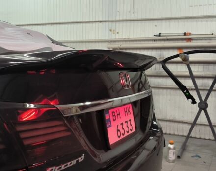 Черный Хонда Аккорд, объемом двигателя 2.4 л и пробегом 138 тыс. км за 13600 $, фото 5 на Automoto.ua