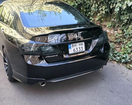 Черный Хонда Аккорд, объемом двигателя 2.4 л и пробегом 138 тыс. км за 13600 $, фото 1 на Automoto.ua