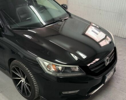 Черный Хонда Аккорд, объемом двигателя 2.4 л и пробегом 138 тыс. км за 13600 $, фото 4 на Automoto.ua