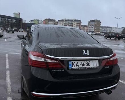 Черный Хонда Аккорд, объемом двигателя 2.35 л и пробегом 255 тыс. км за 12700 $, фото 2 на Automoto.ua