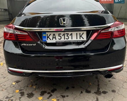 Черный Хонда Аккорд, объемом двигателя 2.4 л и пробегом 190 тыс. км за 15000 $, фото 3 на Automoto.ua