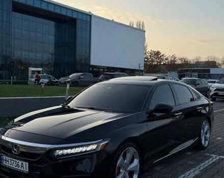 Черный Хонда Аккорд, объемом двигателя 1.5 л и пробегом 78 тыс. км за 21000 $, фото 1 на Automoto.ua