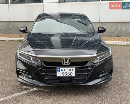 Черный Хонда Аккорд, объемом двигателя 1.5 л и пробегом 113 тыс. км за 18500 $, фото 1 на Automoto.ua