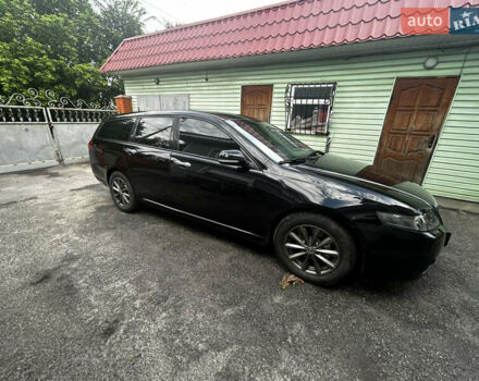 Черный Хонда Аккорд, объемом двигателя 2 л и пробегом 394 тыс. км за 4600 $, фото 2 на Automoto.ua