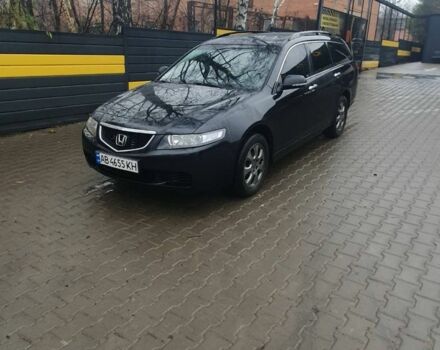 Черный Хонда Аккорд, объемом двигателя 2 л и пробегом 119 тыс. км за 5500 $, фото 6 на Automoto.ua