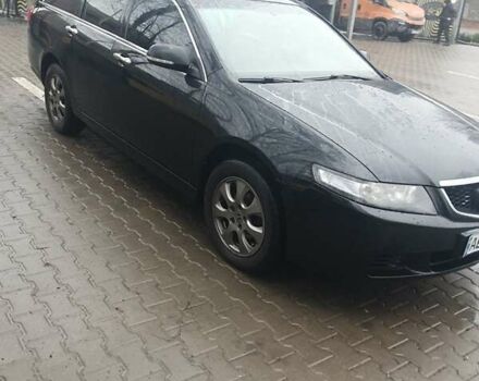 Черный Хонда Аккорд, объемом двигателя 2 л и пробегом 194 тыс. км за 5500 $, фото 1 на Automoto.ua