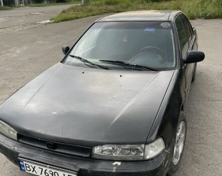 Черный Хонда Аккорд, объемом двигателя 2 л и пробегом 430 тыс. км за 950 $, фото 1 на Automoto.ua