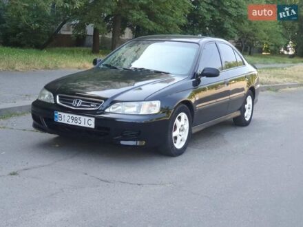 Хонда Аккорд 2001 у Кременчуге на Automoto.ua Чорний Хонда Аккорд, об'ємом двигуна 1.8 л та пробігом 295 тис. км за 3200 $, фото 1 на Automoto.ua