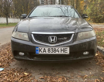 Черный Хонда Аккорд, объемом двигателя 2.4 л и пробегом 390 тыс. км за 3200 $, фото 1 на Automoto.ua