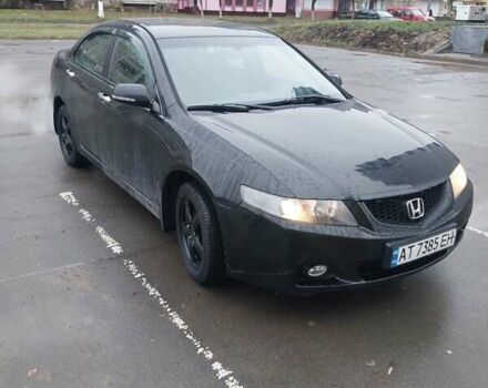 Черный Хонда Аккорд, объемом двигателя 2 л и пробегом 290 тыс. км за 5800 $, фото 1 на Automoto.ua