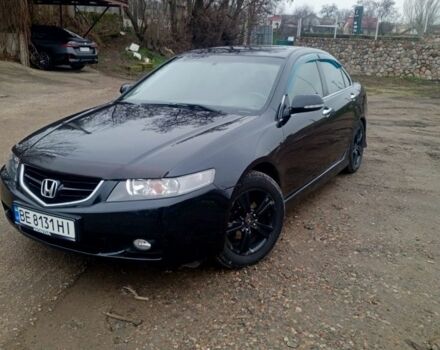 Черный Хонда Аккорд, объемом двигателя 2 л и пробегом 260 тыс. км за 4200 $, фото 1 на Automoto.ua