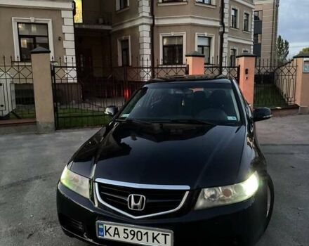 Черный Хонда Аккорд, объемом двигателя 2 л и пробегом 334 тыс. км за 5150 $, фото 1 на Automoto.ua