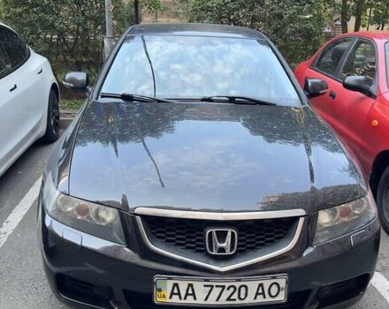 Черный Хонда Аккорд, объемом двигателя 2 л и пробегом 233 тыс. км за 6000 $, фото 1 на Automoto.ua