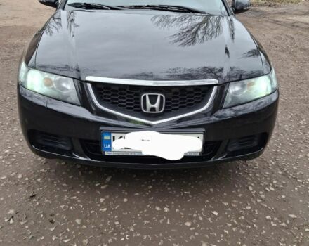 Черный Хонда Аккорд, объемом двигателя 2 л и пробегом 238 тыс. км за 6300 $, фото 1 на Automoto.ua