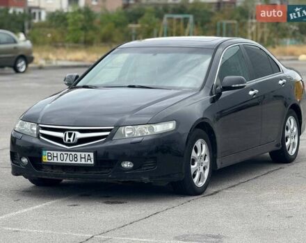 Черный Хонда Аккорд, объемом двигателя 2.35 л и пробегом 224 тыс. км за 6299 $, фото 1 на Automoto.ua
