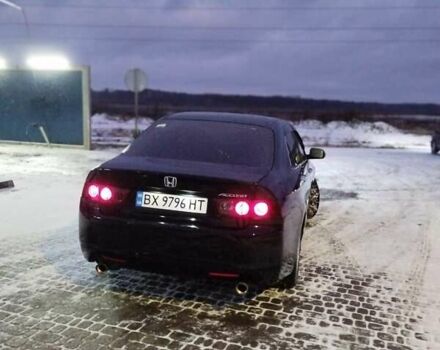 Черный Хонда Аккорд, объемом двигателя 2.4 л и пробегом 262 тыс. км за 6800 $, фото 1 на Automoto.ua