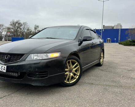 Черный Хонда Аккорд, объемом двигателя 2.4 л и пробегом 354 тыс. км за 6800 $, фото 1 на Automoto.ua