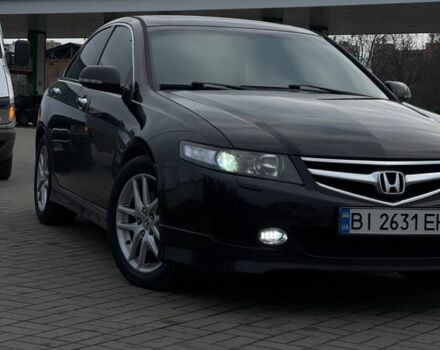 Чорний Хонда Аккорд, об'ємом двигуна 2.4 л та пробігом 300 тис. км за 6700 $, фото 1 на Automoto.ua
