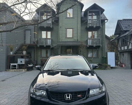 Черный Хонда Аккорд, объемом двигателя 2.4 л и пробегом 195 тыс. км за 8500 $, фото 1 на Automoto.ua