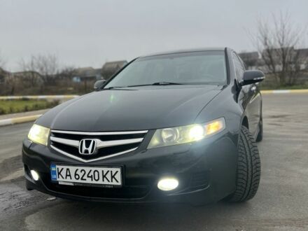 Черный Хонда Аккорд, объемом двигателя 2 л и пробегом 267 тыс. км за 6100 $, фото 1 на Automoto.ua