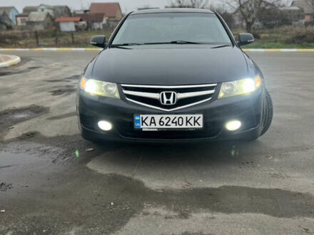 Черный Хонда Аккорд, объемом двигателя 2 л и пробегом 267 тыс. км за 6100 $, фото 1 на Automoto.ua