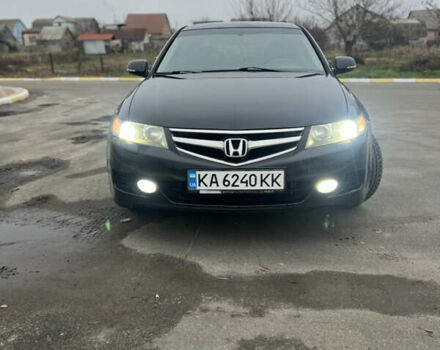 Черный Хонда Аккорд, объемом двигателя 2 л и пробегом 267 тыс. км за 6100 $, фото 1 на Automoto.ua