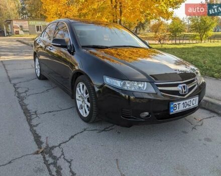 Черный Хонда Аккорд, объемом двигателя 2.4 л и пробегом 298 тыс. км за 5650 $, фото 1 на Automoto.ua