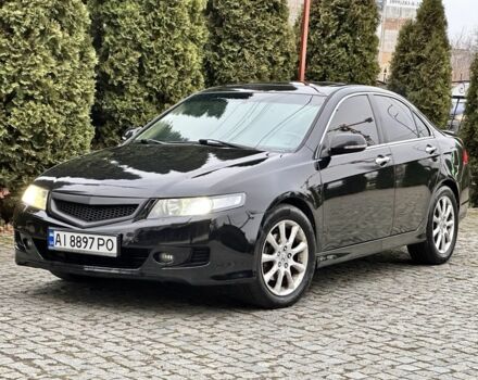 Черный Хонда Аккорд, объемом двигателя 2.4 л и пробегом 350 тыс. км за 5999 $, фото 1 на Automoto.ua