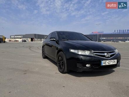 Хонда Аккорд 2007 у Дніпро (Дніпропетровську) на Automoto.ua Чорний Хонда Аккорд, об'ємом двигуна 2.4 л та пробігом 249 тис. км за 6500 $, фото 1 на Automoto.ua