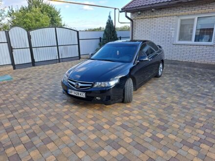 Черный Хонда Аккорд, объемом двигателя 2.4 л и пробегом 123 тыс. км за 6400 $, фото 1 на Automoto.ua