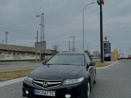 Черный Хонда Аккорд, объемом двигателя 2 л и пробегом 200 тыс. км за 7500 $, фото 1 на Automoto.ua