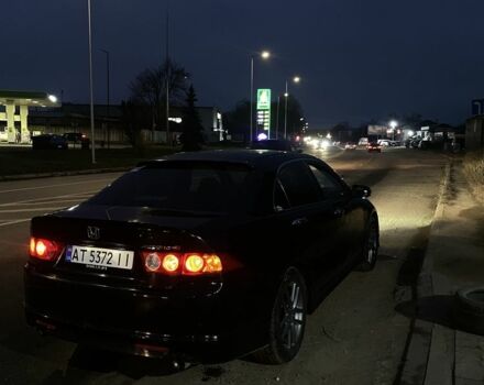 Черный Хонда Аккорд, объемом двигателя 2.4 л и пробегом 256 тыс. км за 6500 $, фото 1 на Automoto.ua