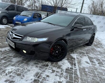 Черный Хонда Аккорд, объемом двигателя 2.4 л и пробегом 230 тыс. км за 6999 $, фото 1 на Automoto.ua