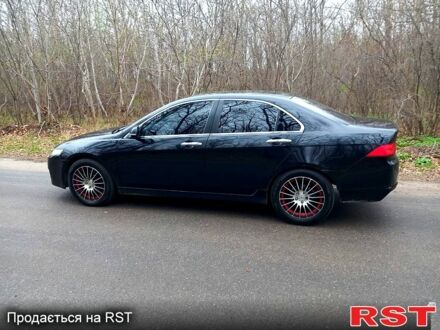 Черный Хонда Аккорд, объемом двигателя 2 л и пробегом 220 тыс. км за 6150 $, фото 1 на Automoto.ua