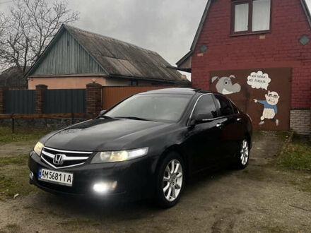 Черный Хонда Аккорд, объемом двигателя 2.35 л и пробегом 300 тыс. км за 6500 $, фото 1 на Automoto.ua