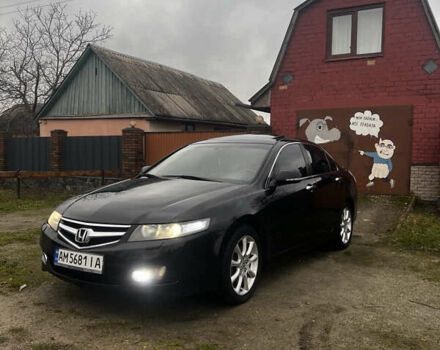 Черный Хонда Аккорд, объемом двигателя 2.35 л и пробегом 300 тыс. км за 6500 $, фото 1 на Automoto.ua