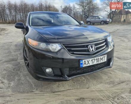 Черный Хонда Аккорд, объемом двигателя 2.35 л и пробегом 213 тыс. км за 9200 $, фото 1 на Automoto.ua